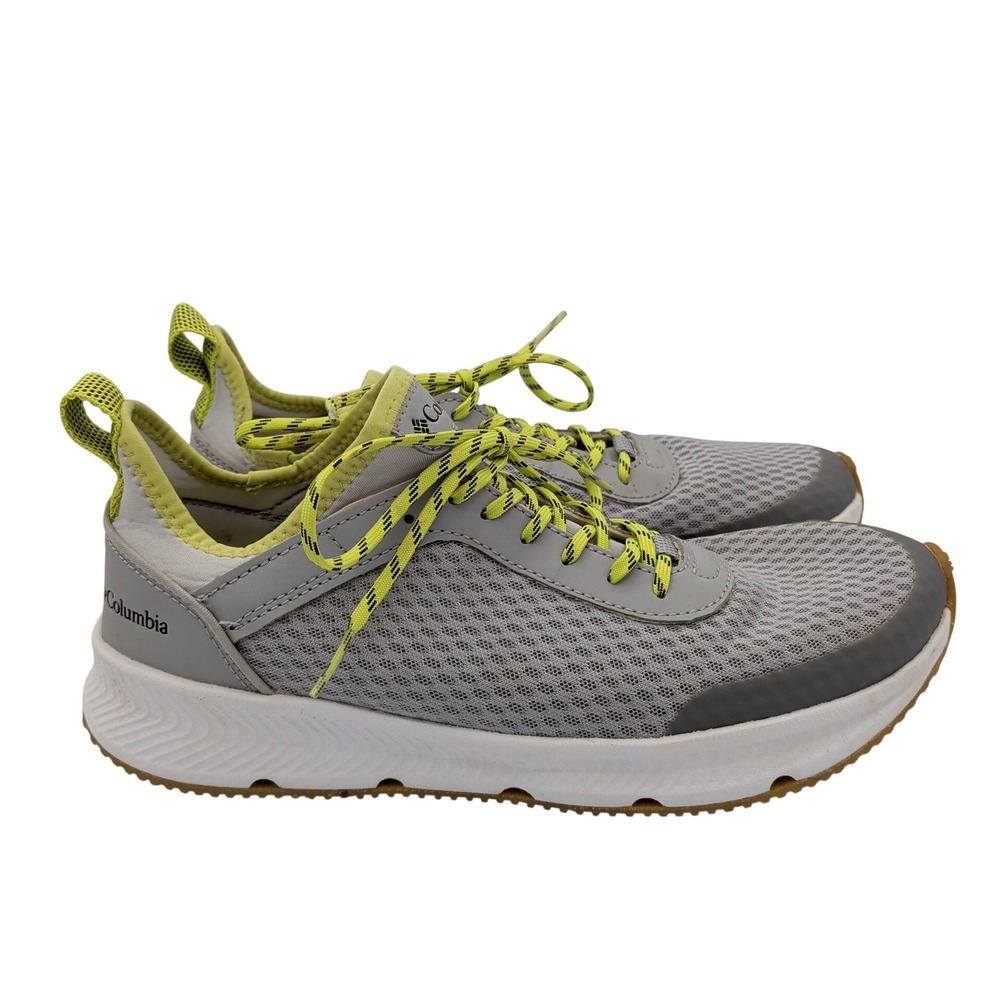 Columbia Summertide Water Shoe Mens Gray Mesh Athletic Sneakers BM0173-088 7.5‎